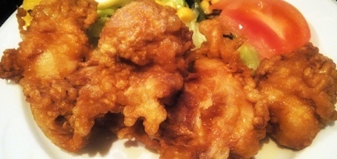 あきる野市五日市洋食キッチンシオン　若鶏もも肉のからあげ