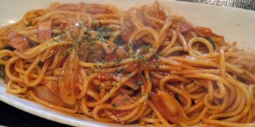 あきる野市五日市洋食キッチンシオン　ナポリタン