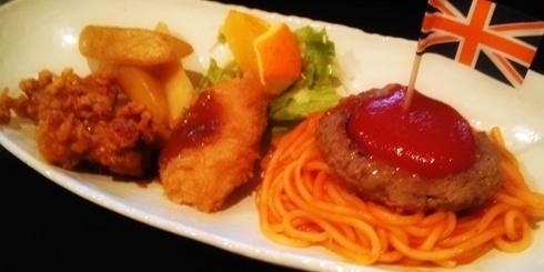あきる野市五日市洋食キッチンシオン　お子様プレート