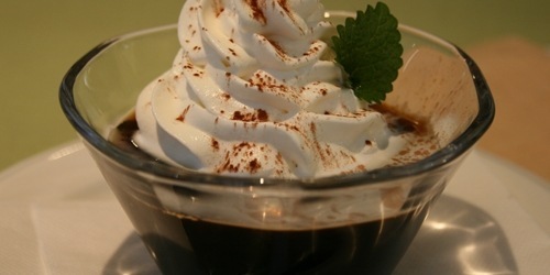 あきる野市五日市洋食キッチンシオン　コーヒーゼリー